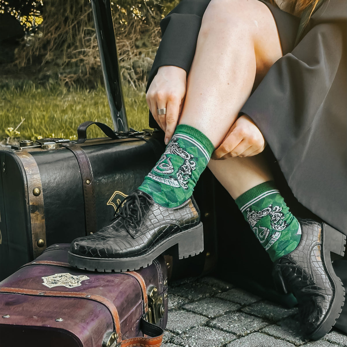 Produktbild Harry Potter - Slytherin Hus Strumpor