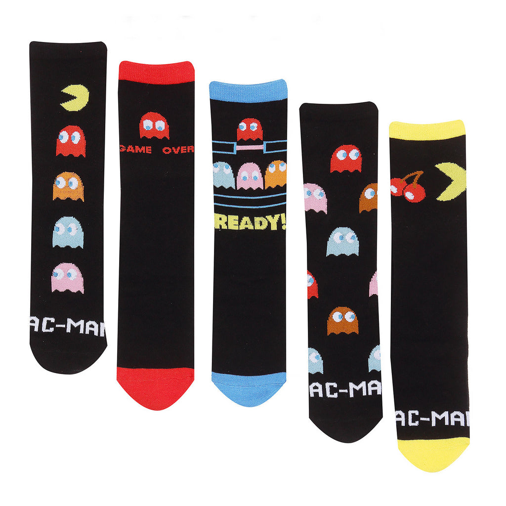 Produktbild Pacman - Karaktärsstrumpor 5-pack i Presentask