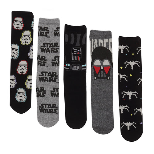 Produktbild Star Wars - Dark Side strumpor 5-pack i presentask