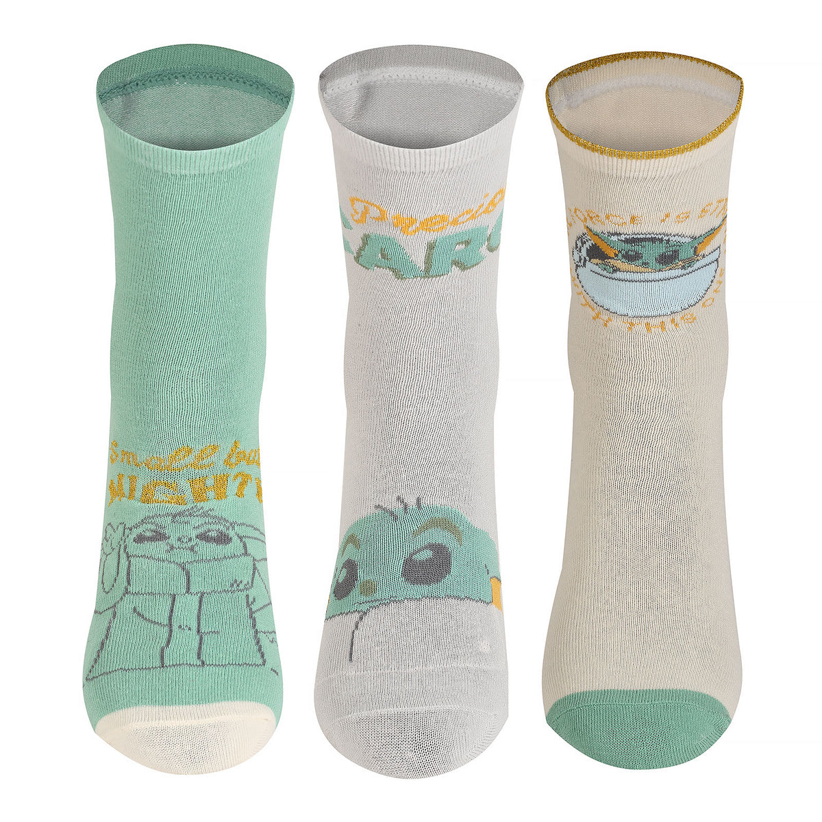 Produktbild Grogu Strumpor 3-pack - Star Wars The Mandalorian