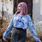 Produktbild Stitch Ohana stickad tröja - Lilo & Stitch