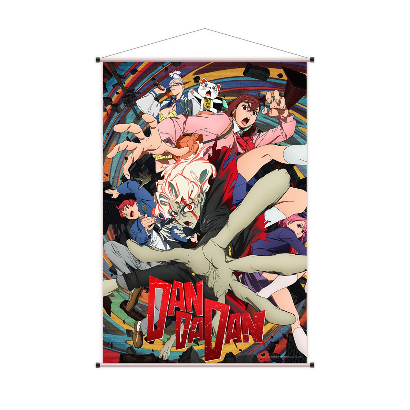 Produktbild Dandadan - Okarun och vänner Wall Scroll
