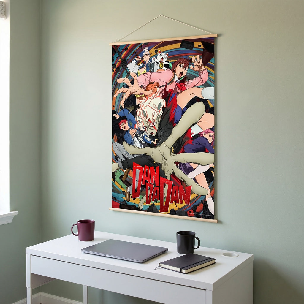 Produktbild Dandadan - Okarun och vänner Wall Scroll