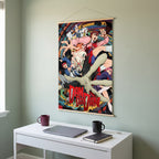 Produktbild Dandadan - Okarun och vänner Wall Scroll