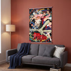 Produktbild Dandadan - Okarun och vänner Wall Scroll