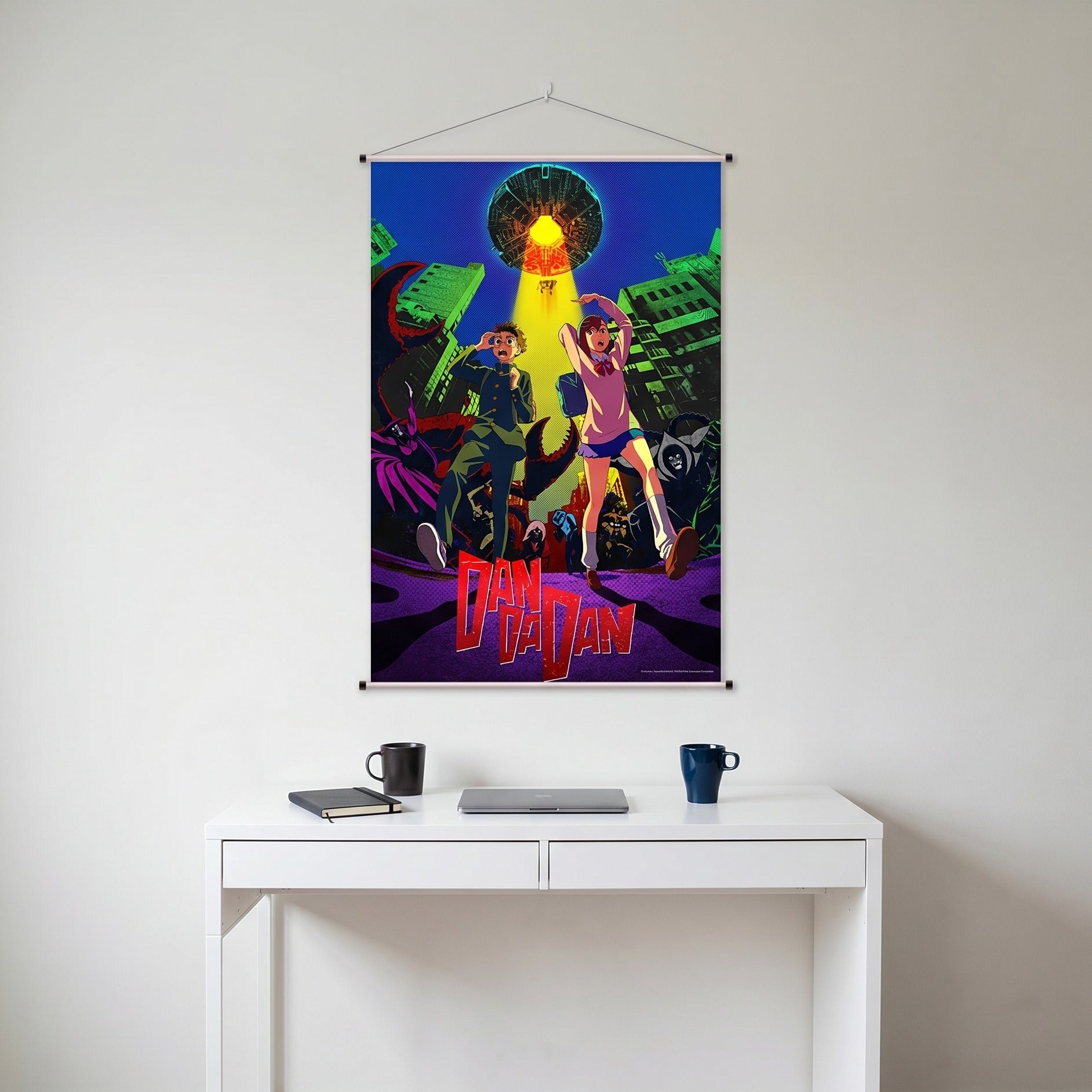 Produktbild Dandadan - Okarun och Momo Wall Scroll