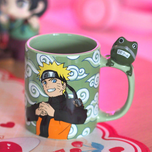 Produktbild Naruto Shippuden - Naruto och Gama-chan mugg