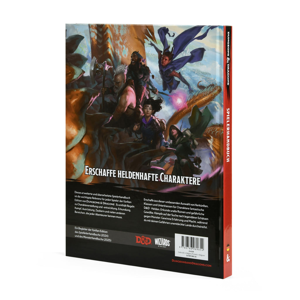 Produktbild Dungeons & Dragons - Spelarhandbok Grundregelbok 2024