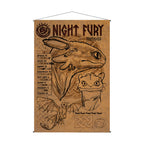 Produktbild Draktränaren - Night Fury Väggscroll