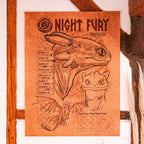 Produktbild Draktränaren - Night Fury Väggscroll