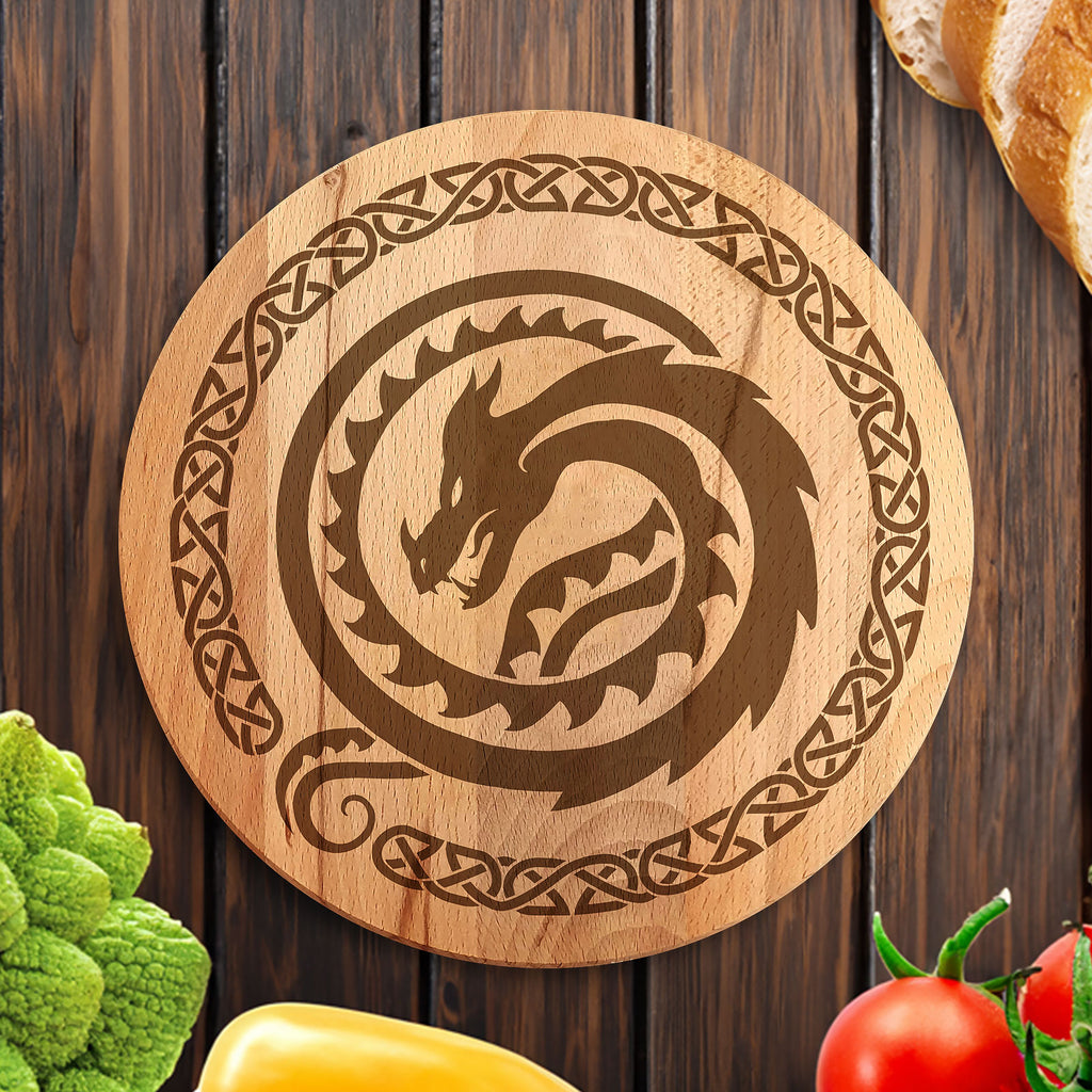 Produktbild Draktränaren - Logotyp Skärbräda