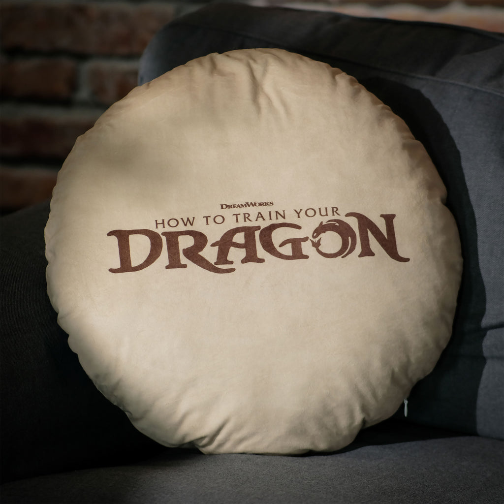 Produktbild Draktränaren - Symbolkudde med världsträdet Yggdrasil brun