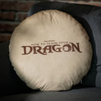 Produktbild Draktränaren - Symbolkudde med världsträdet Yggdrasil brun