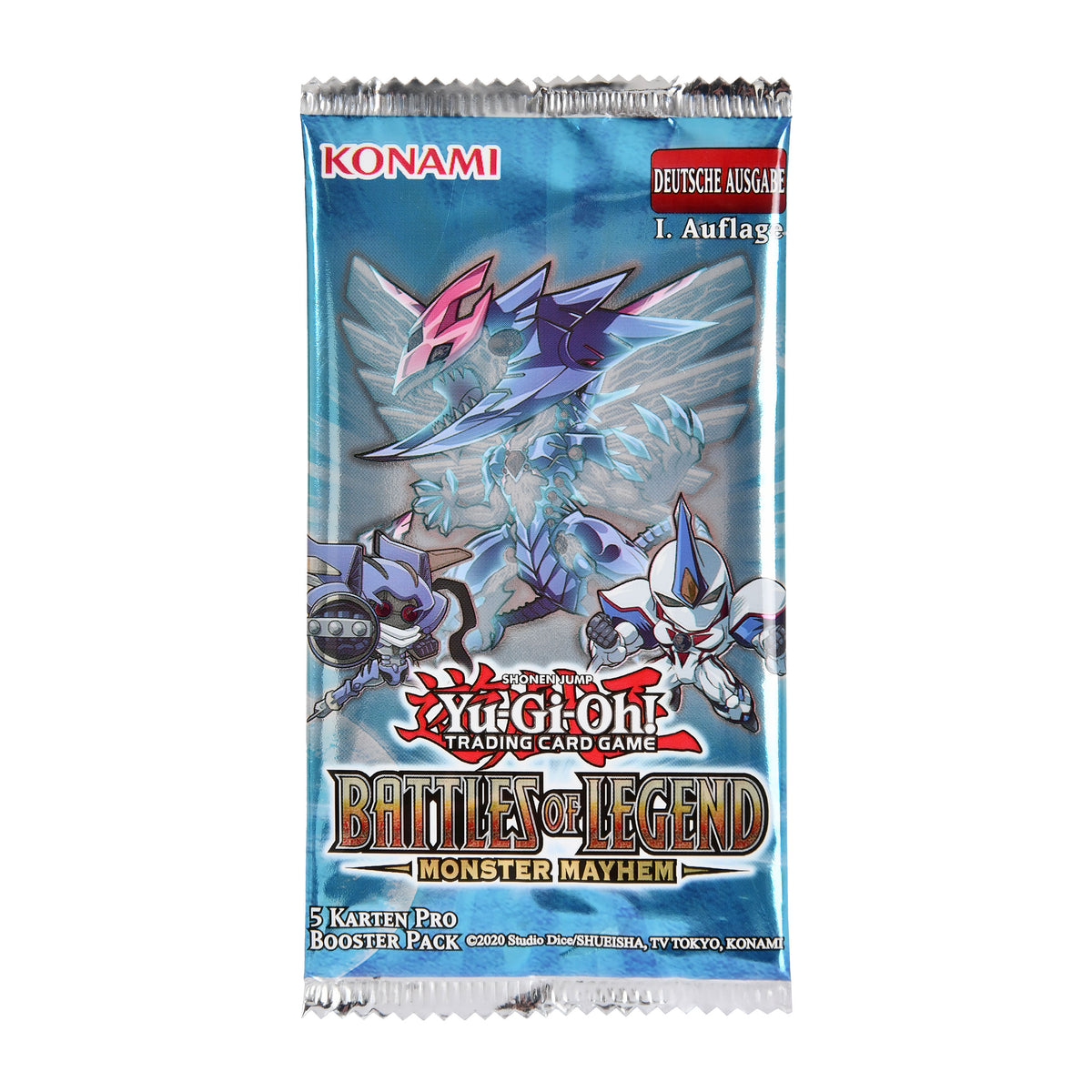 Product image Yu-Gi-Oh! - Battles of Legend: Monster Mayhem Trading Card Booster Pack - German Edition