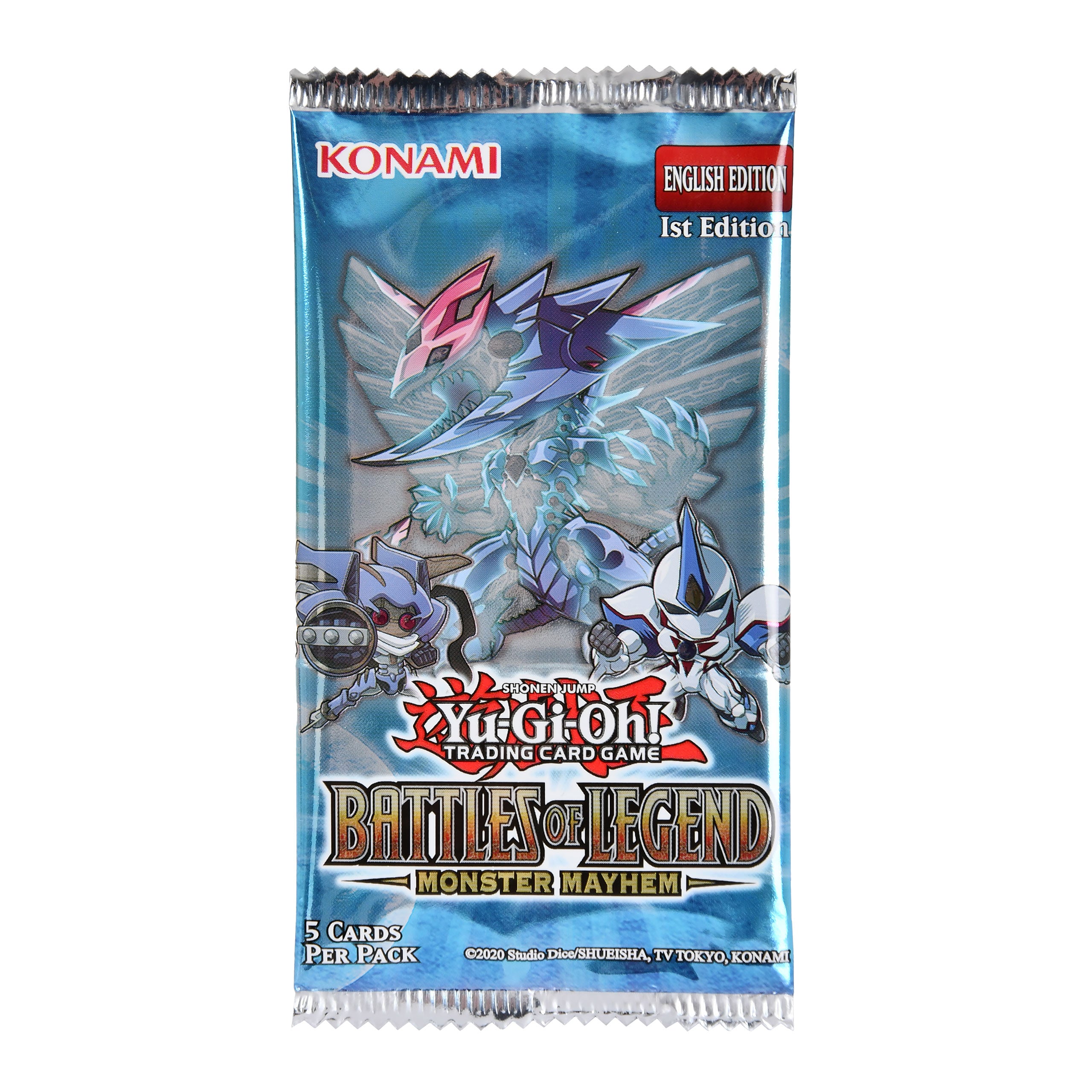 Produktbild Yu-Gi-Oh! - Battles of Legend: Monster Mayhem Boosterpack (engelsk version)