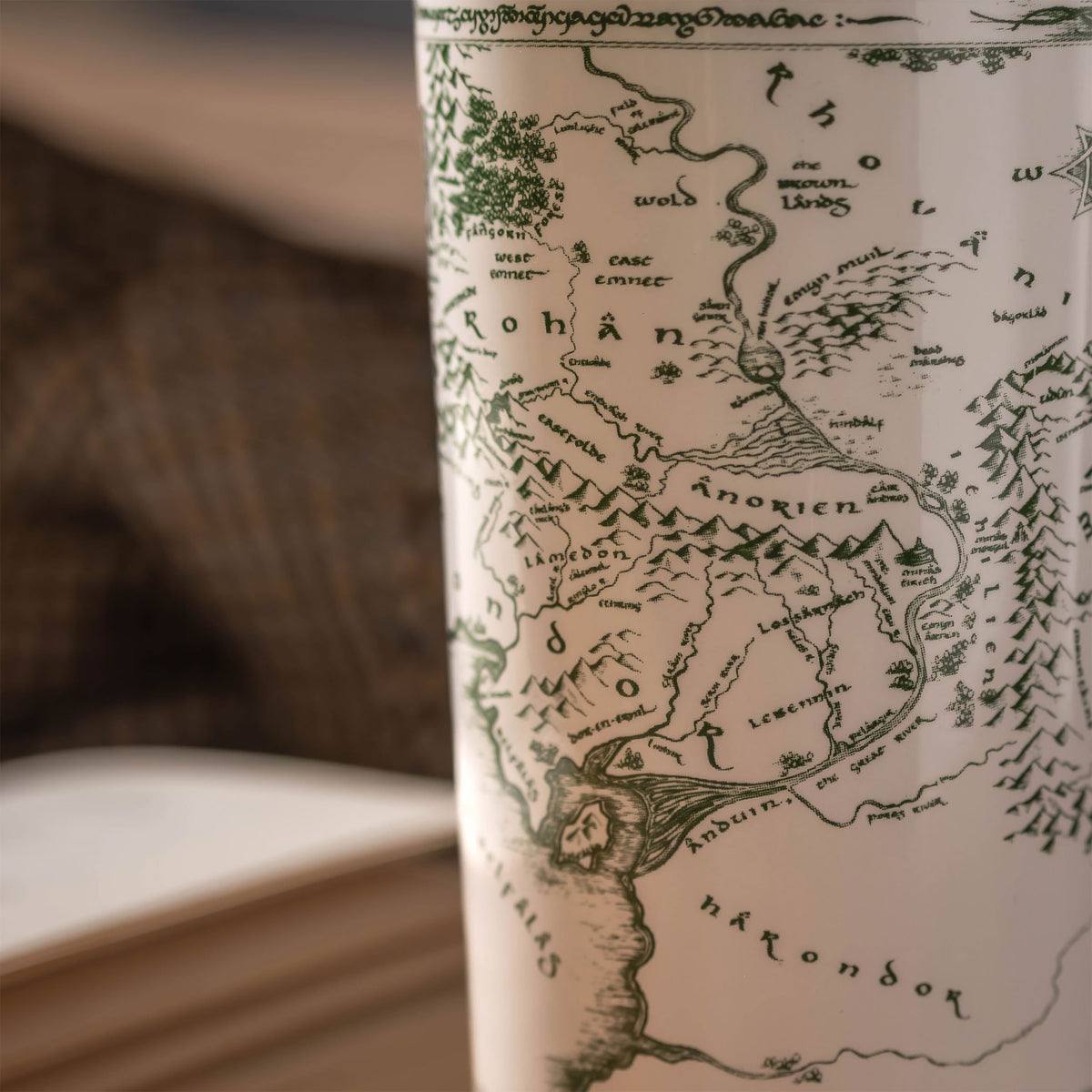 Produktbild Sagan om Ringen - Mugg med karta över Rohan och Gondor