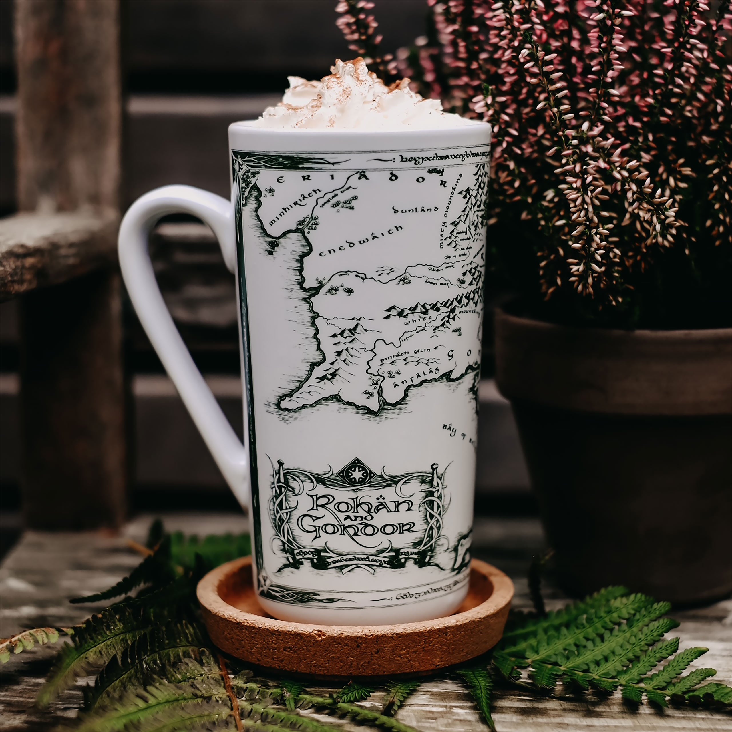 Produktbild Sagan om Ringen - Mugg med karta över Rohan och Gondor