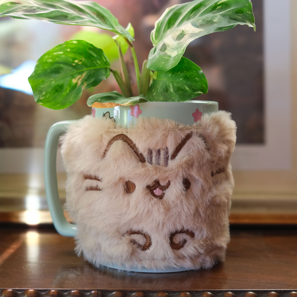 Produktbild Pusheen - Mugg med plyschöverdrag