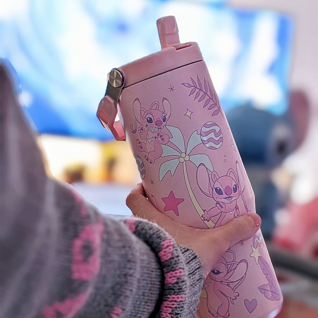 Produktbild Angel To-Go-mugg med handtag - Lilo & Stitch