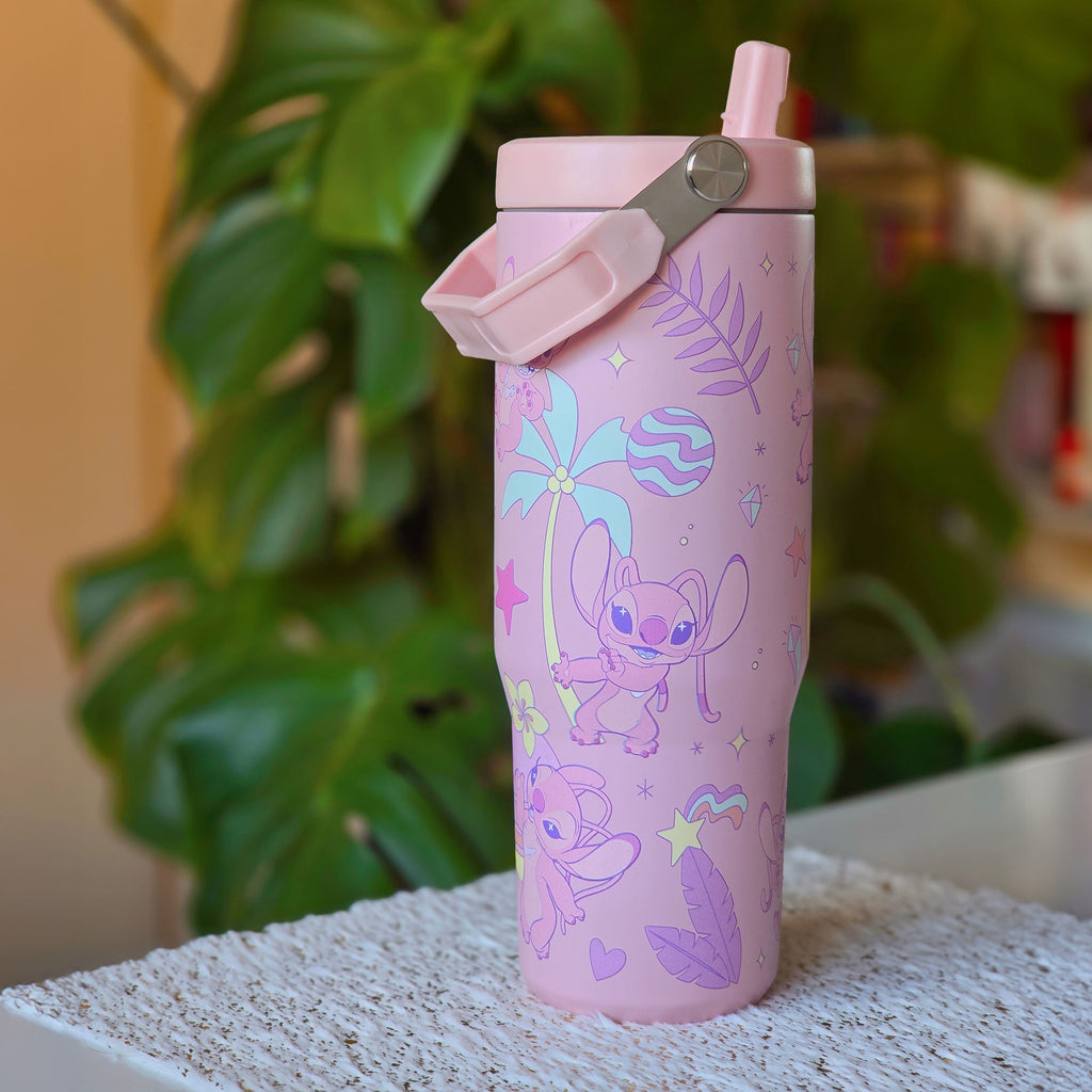 Produktbild Angel To-Go-mugg med handtag - Lilo & Stitch