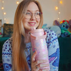 Produktbild Angel To-Go-mugg med handtag - Lilo & Stitch