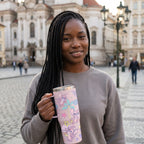 Produktbild Angel To-Go-mugg med handtag - Lilo & Stitch