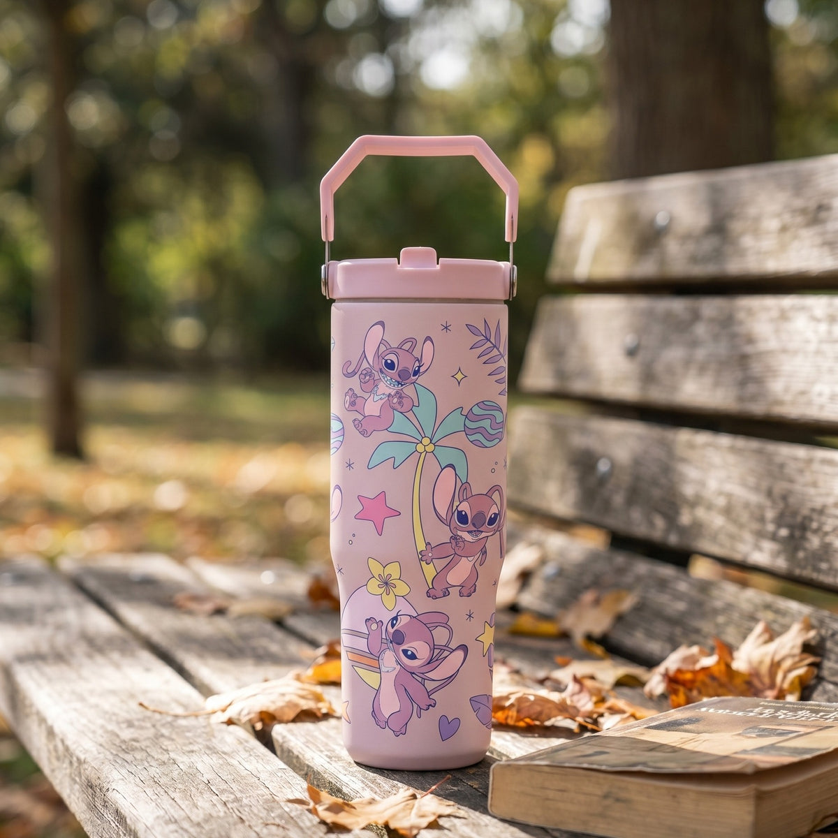 Produktbild Angel To-Go-mugg med handtag - Lilo & Stitch