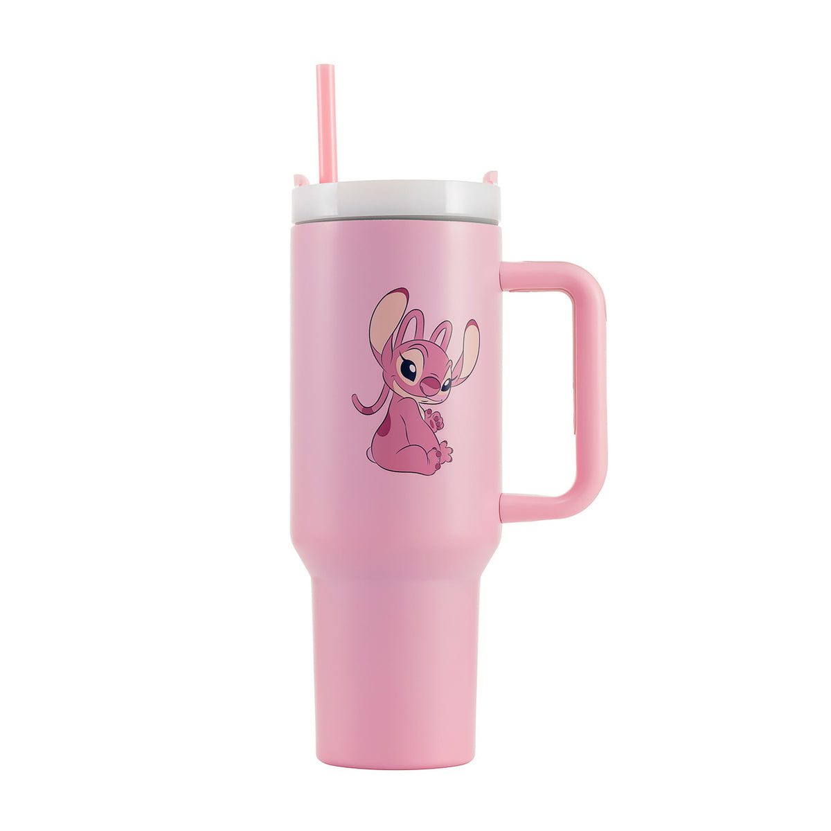 Produktbild Lilo & Stitch - Angel to-go-mugg med sugrör
