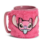 Produktbild Lilo & Stitch - Angel mugg med plyschöverdrag