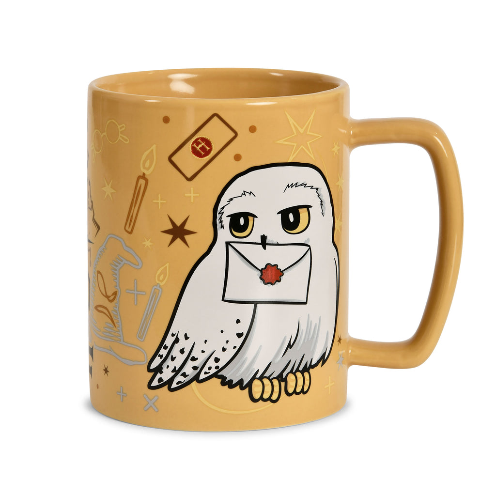 Produktbild Hedwig Mugg med Plyschöverdrag - Harry Potter
