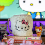 Produktbild Hello Kitty-mugg med plyschöverdrag