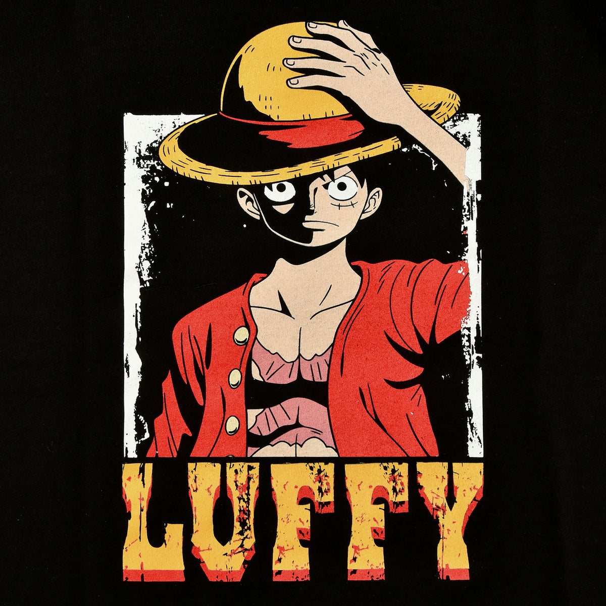 Produktbild One Piece - Luffy T-Shirt svart