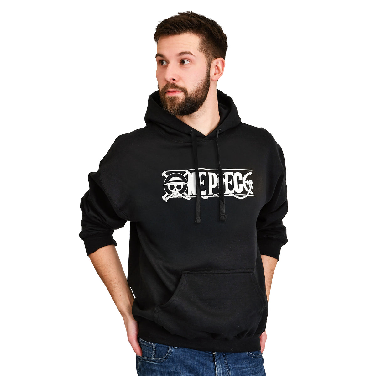 Produktbild One Piece - Monkey D. Luffy Gear 5 Svart hoodie