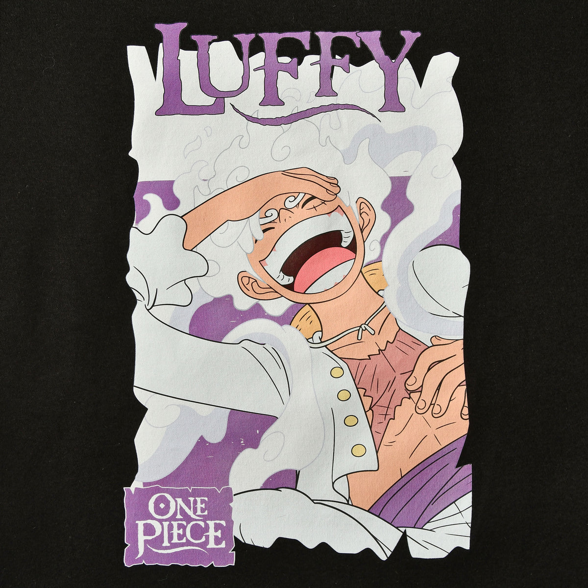 Produktbild One Piece - Monkey D. Luffy Gear 5 Svart hoodie