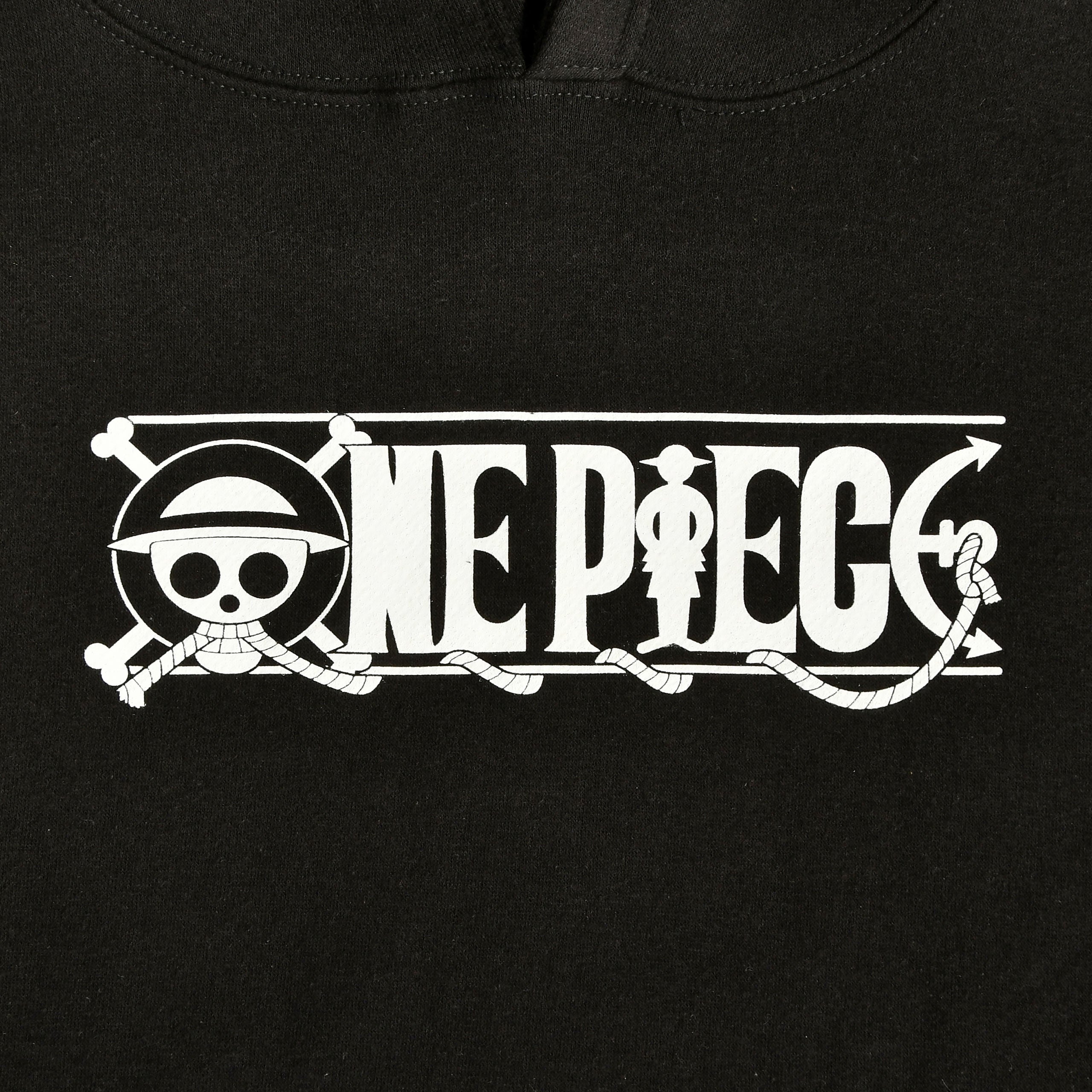 Produktbild One Piece - Monkey D. Luffy Gear 5 Svart hoodie