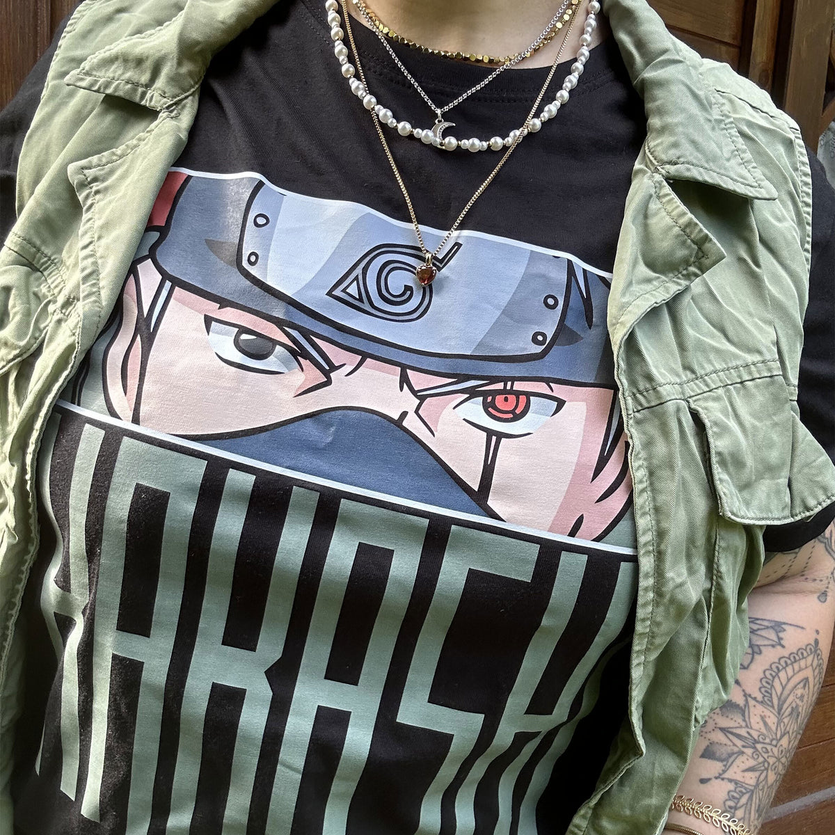 Produktbild Naruto - Kakashi Eyes T-shirt svart