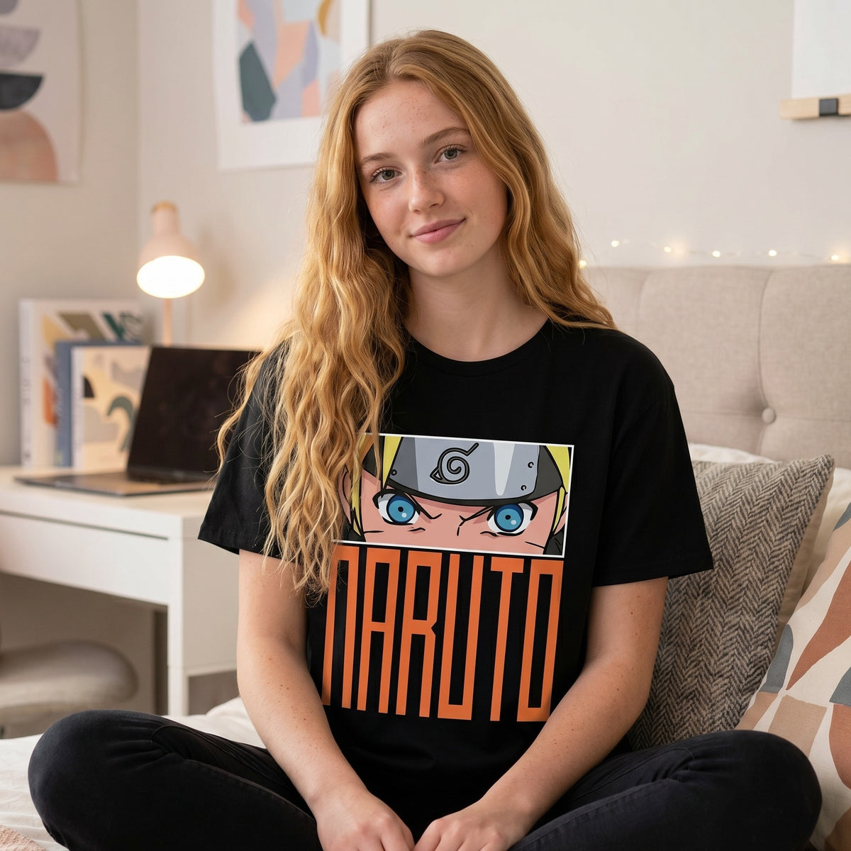 Produktbild Naruto - Eyes T-shirt svart