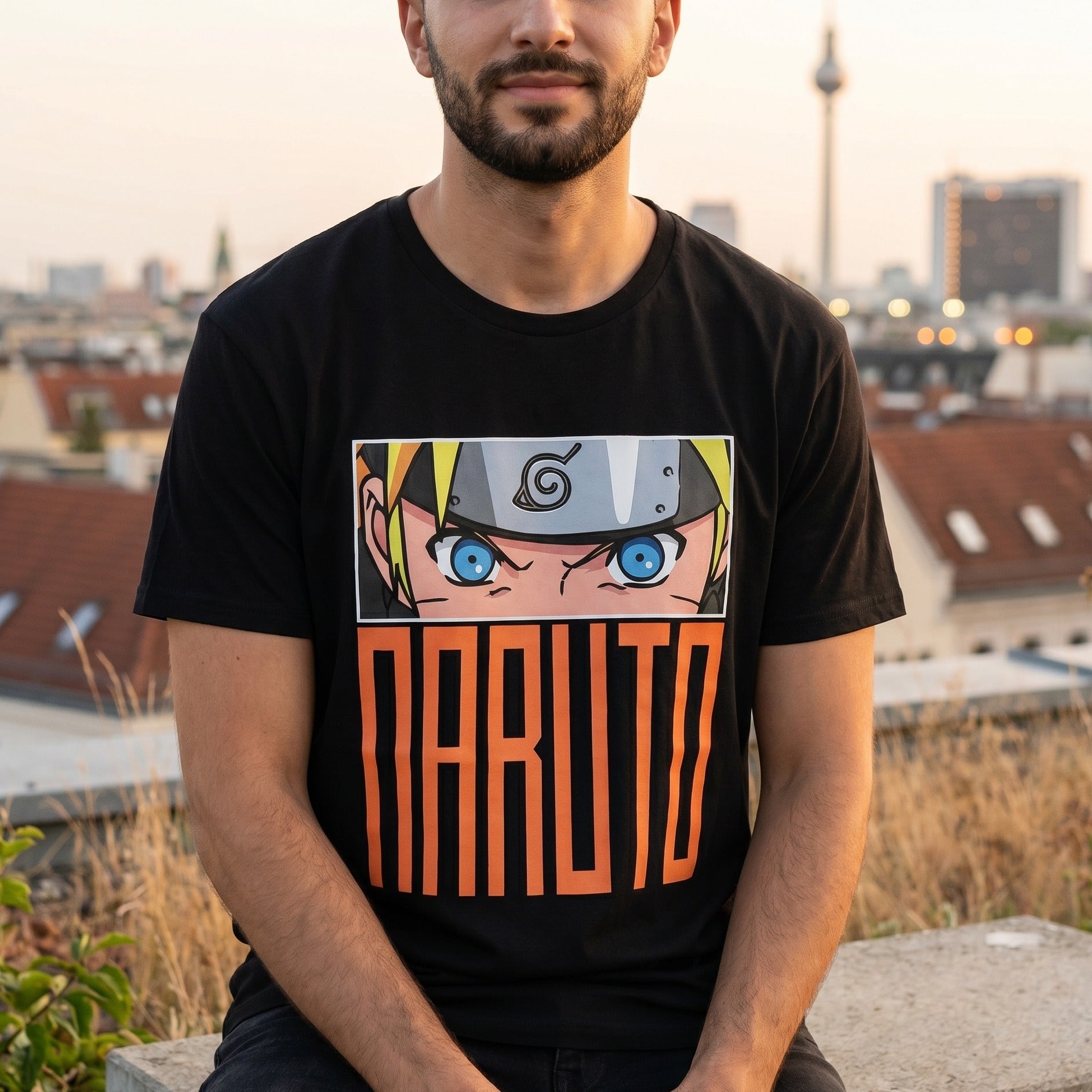 Produktbild Naruto - Eyes T-shirt svart