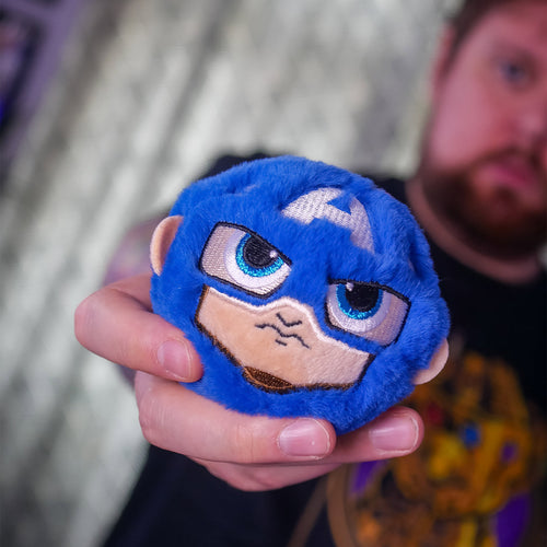 Produktbild Captain America - Beanie Bouncers studsig plyschboll