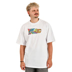 Produktbild Tillbaka till Framtiden - Hoverboard Oversize T-Shirt Vit