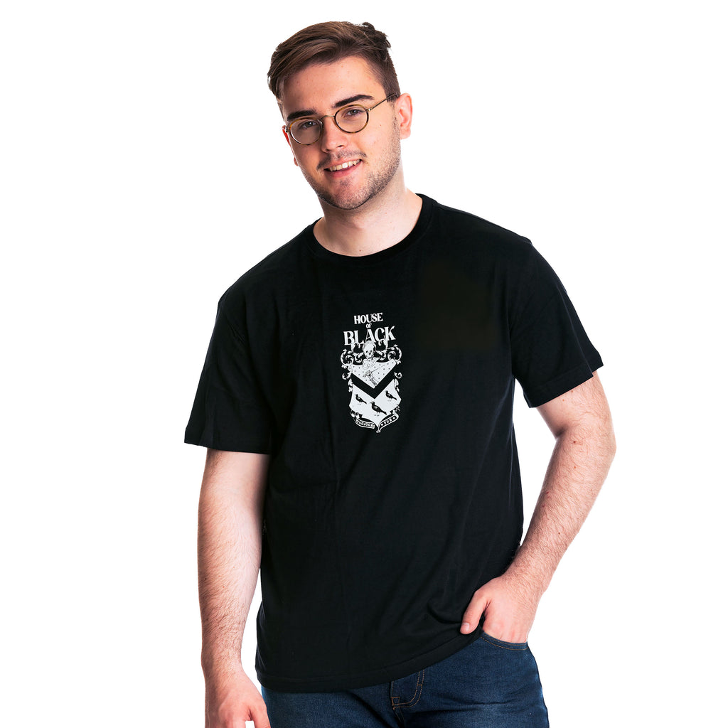 Produktbild Harry Potter - House of Black T-shirt svart