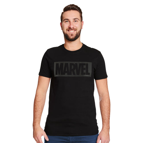 Produktbild Marvel - Logotyp T-shirt svart