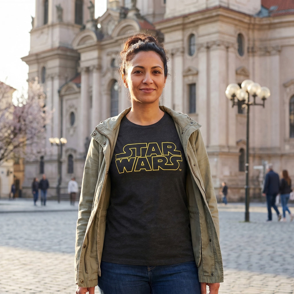 Produktbild Star Wars - Logo T-Shirt Grå