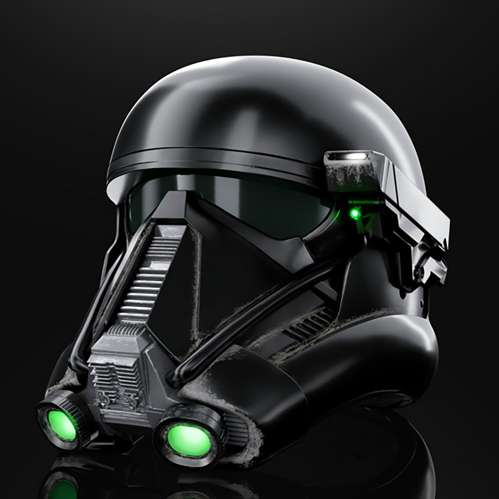Produktbild Star Wars – Imperial Death Trooper Black Series hjälmreplika med ljus