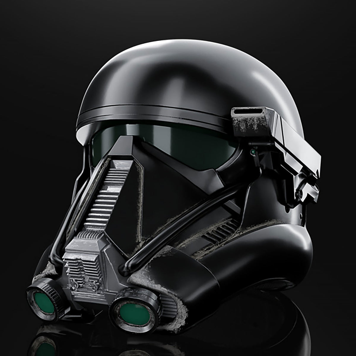Produktbild Star Wars – Imperial Death Trooper Black Series hjälmreplika med ljus