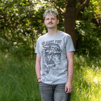 Produktbild Draktränaren - Night Fury Sketch T-shirt grå
