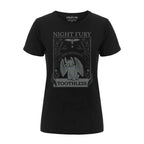 Produktbild Draktränaren - Night Fury T-shirt dam svart