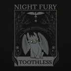 Produktbild Draktränaren - Night Fury T-shirt dam svart