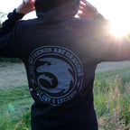 Produktbild Draktränaren - Night Fury Legend svart hoodie