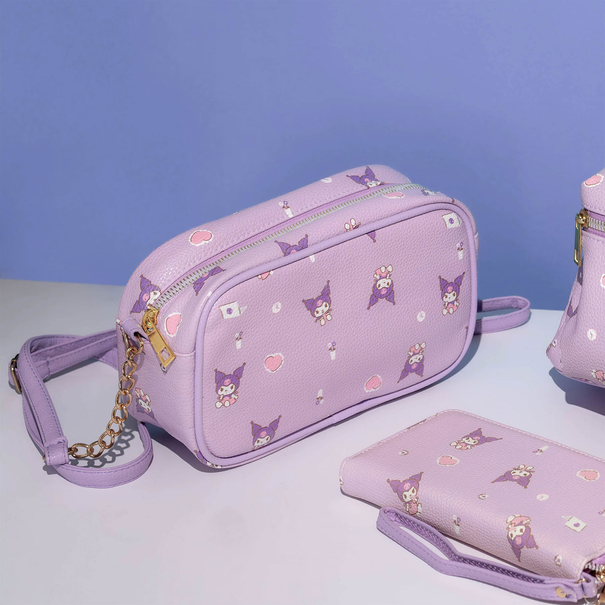 Produktbild Hello Kitty - Kuromi Axelremsväska